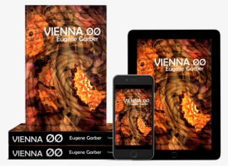 Vienna Book, Ipad, And Iphone Mockup, Cropped - Graphic Design