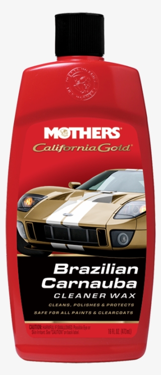 California Gold Brazilian Carnauba Cleaner Wax Liquid - Mothers Brazilian Carnauba Cleaner Wax