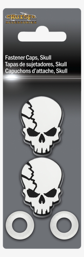 Skull Fastener Caps - Skull