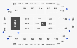Event Info - Center Seating Chart