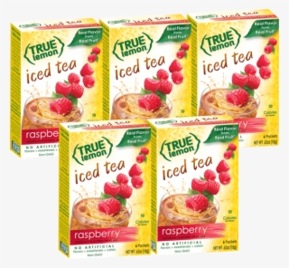 True Lemon Raspberry Iced Tea 5-pack Hydration Kit - Convenience Food