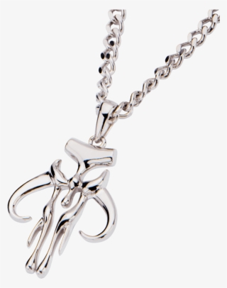 Mens Sterling Silver Mandalorian Necklace So 1170 From - Locket
