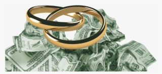 Wedding Ring With Money