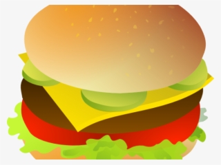 Veggie Burger Clipart Burger Vector - Burger Clipart Transparent Background