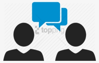 Free Png Discussion Icon - Face To Face Communication Png