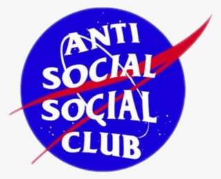 Anti Social Social Club Logo Png - Circle