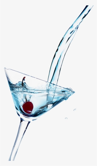 Martini Splash Png - Martini Glass