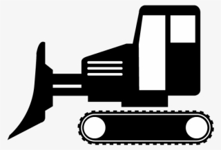 Bulldozer Clipart Simple