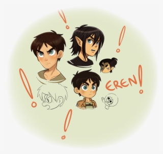 “here's Some Eren Doodles That I Haven't Touched In - Cartoon