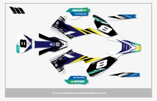 Husqvarna Isolation Adhesive Kit - Grafiche Fluo Husqvarna
