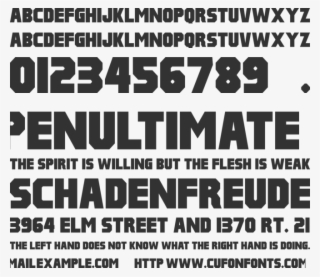 Pulp Fiction M54 Font Preview