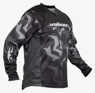 Paintball Jersey Black And White