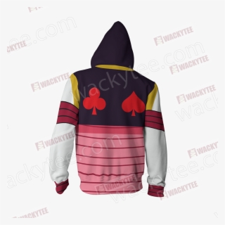 Hunter X Hunter Hisoka Cosplay Zip Up Hoodie Jacket - Hoodie