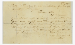 Joseph Smith To Wm - Handwriting