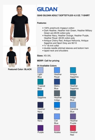 Gildan Unisex T Shirts - Wrist