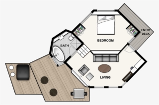 Perched - Floor Plan Tree House