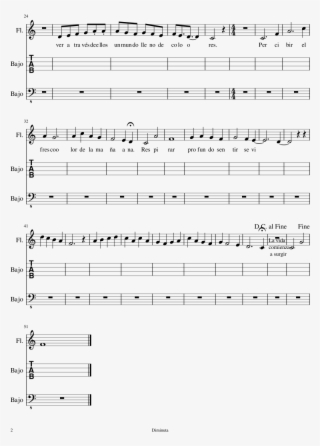 Sobre La Vida Sheet Music Composed By Diminuta 2 Of - Sheet Music