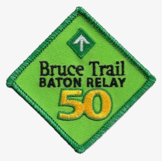 Bruce Trail Baton Relay Badge - Emblem