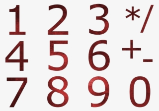 Pay Digits Numeric Keypad - Printable Crime Scene Numbers