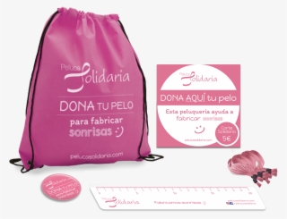 Mochila Solidaria - Mochilas Rosa De Cuerdas