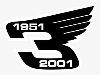 Dale Earnhardt Wings Logo Black And White - Dale Earnhardt 3 Wings