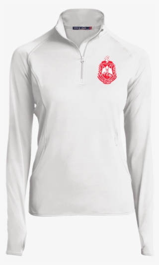 Delta Sigma Theta 1 2 Zip Performance Pullover Unique - Delta Sigma Theta