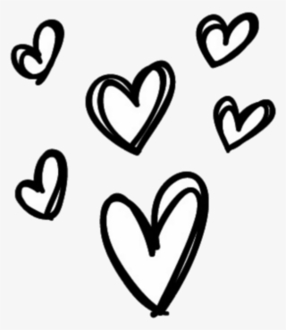 Corazones Amor Amour Love Blonco Negro Tumblr - Mother Love Png