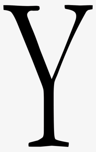 Letter Y Alphabet Typography Png Image