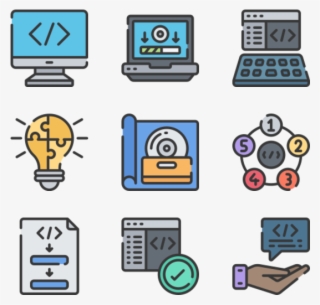 Software Engineering - Factory Machinery Icon