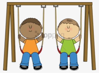 Free Png Download Kids Painting Clipart Png Png Images - Kids Swinging Clip Art