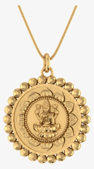 Graceful Goddess Mahalakshmi Gold Pendant Gold Pendant