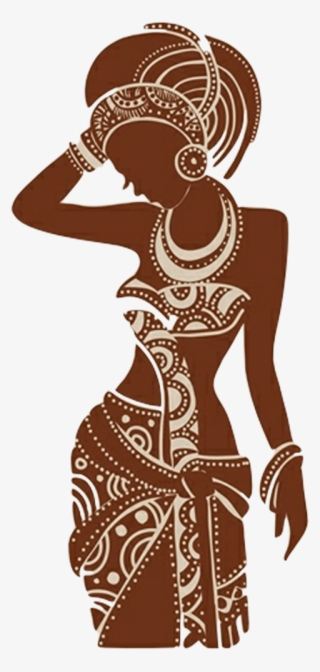 Stickers Femme Africaine