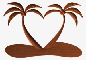 Tropical Heart - Heart Shaped Palm Tree