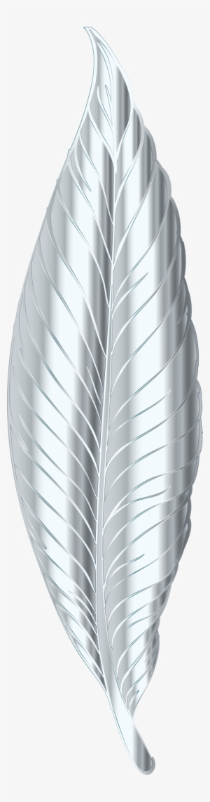 S - Silver Feather Clip Art