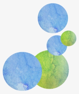 Watercolor Circles Embellishments Paint Round - Circle