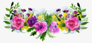 Flower, Decoration, Watercolor, Frame - Flower