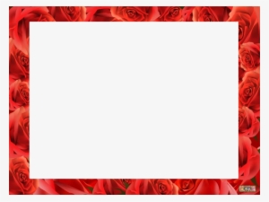 Marcos Photoscape Rosas Rojas - Bordes De Rosas Rojas