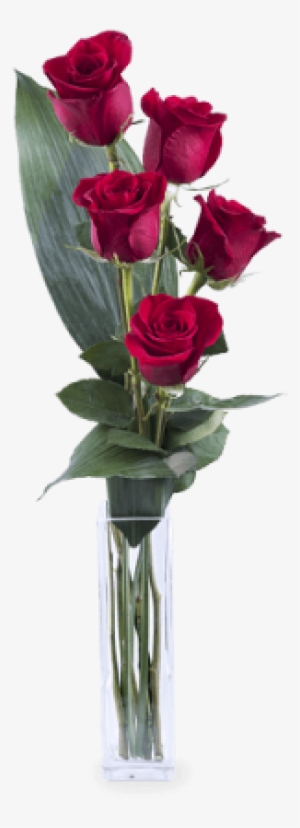 Amor E Elegancia - Ramo De 5 Rosas