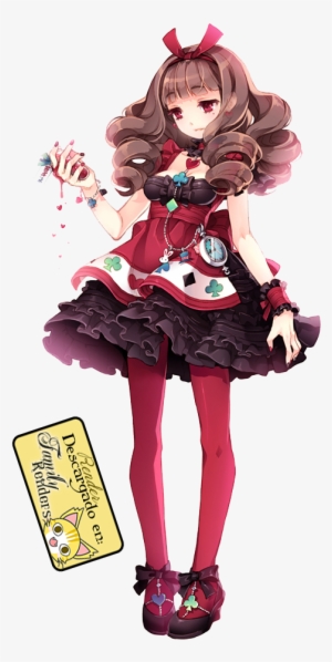 Kawaii Blog Design - Queen Of Hearts Anime