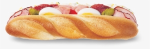 Crocodille Open-faced Gourmet - Sandwich Baguette Png