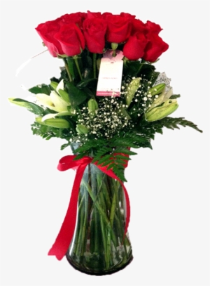 Atado 12 Rosas Y Lilis - .com