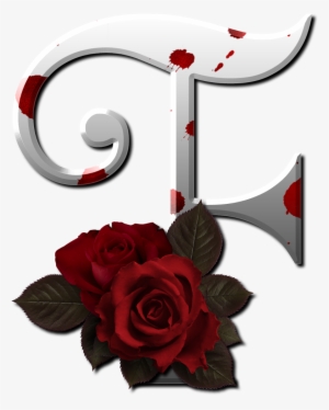 Letras Png Con Rosa, Letras Para Photoshop, Rosas Rojas