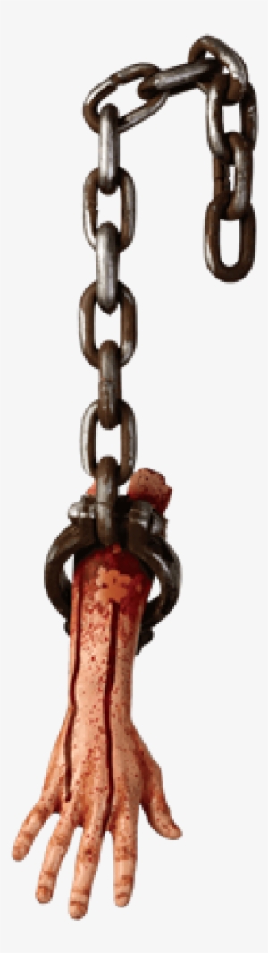 Hanging Bloody Arm - Forum Novelties Bloody Hanging Prop Arm
