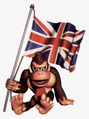 Dk British Flag - British Donkey Kong