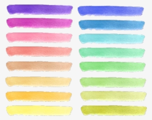Paint Stroke Png Tumblr - Rainbow Paint Aesthetic