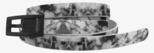 Marble Black Skinny - Belt