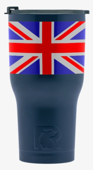 Navy Tumbler - Union Jack Template A4