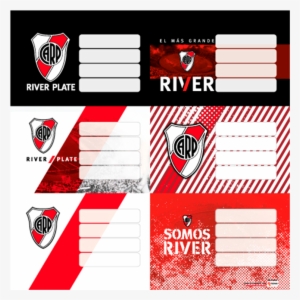 Etiqueta Escolar River Plate - Etiqueta River