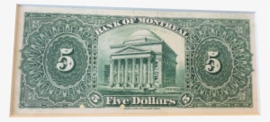 Bank Of Montreal $5 Banknote - Cash