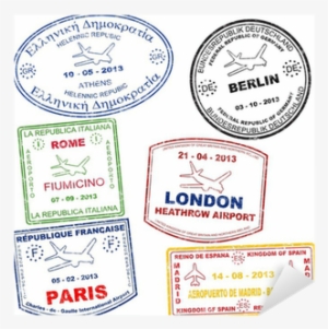 Passport Stamp Png - London Immigration Stamp